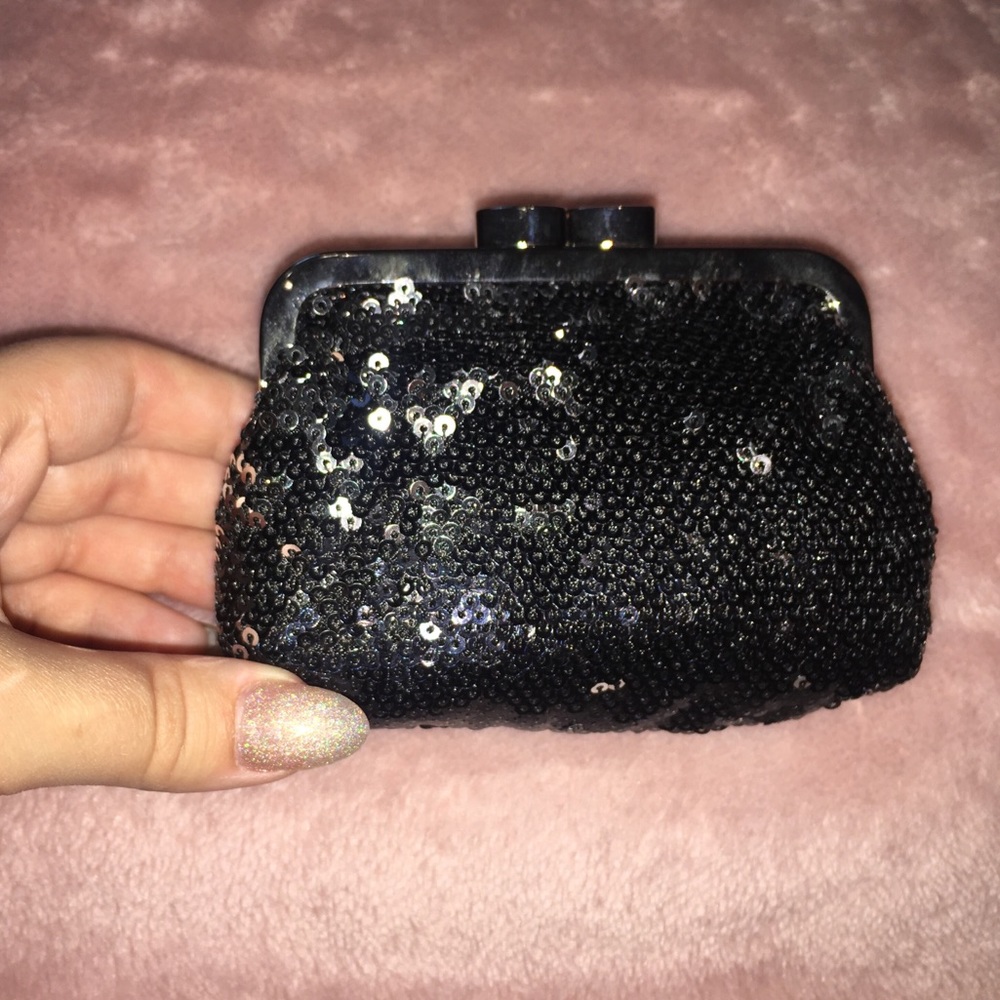 Victoria’s Secret sequin coin purse